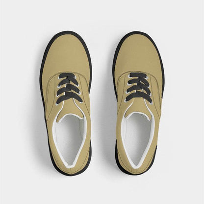 Cornsilk Men's Canvas Sneakers (Y-MU-ML) - Top