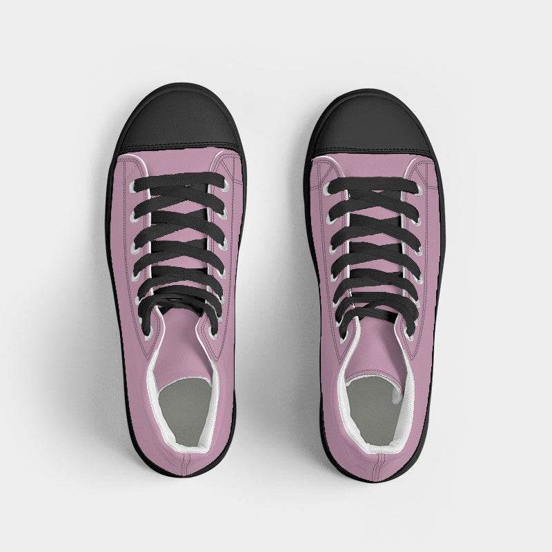 Cotton Candy Women's High-Top Canvas Sneakers (PIM2-FM-LG) - Top