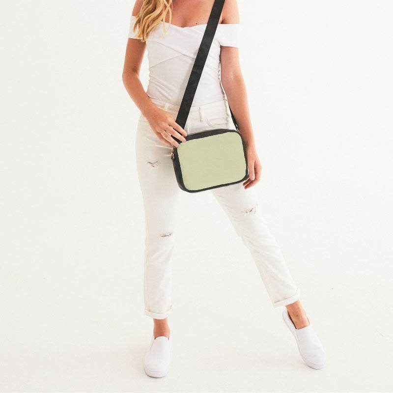 Cream Crossbody Bag (LY2-FM-LI) - Woman Front