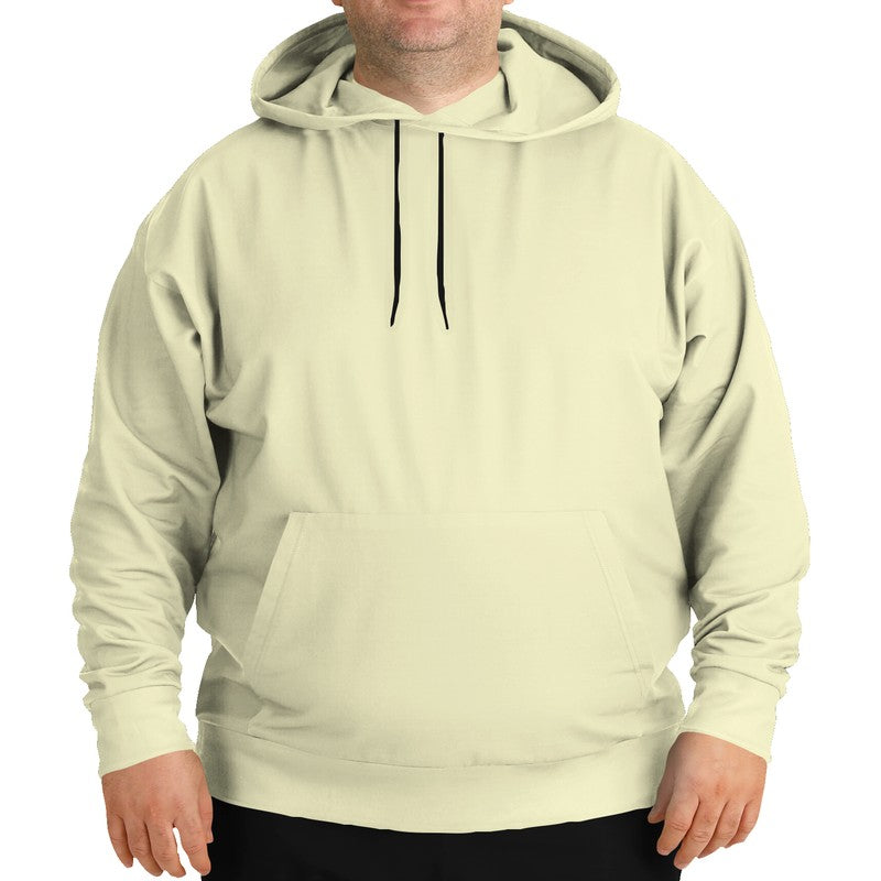 Cream Hoodie PLUS (LY2-FM-LI) - Man Front PLUS