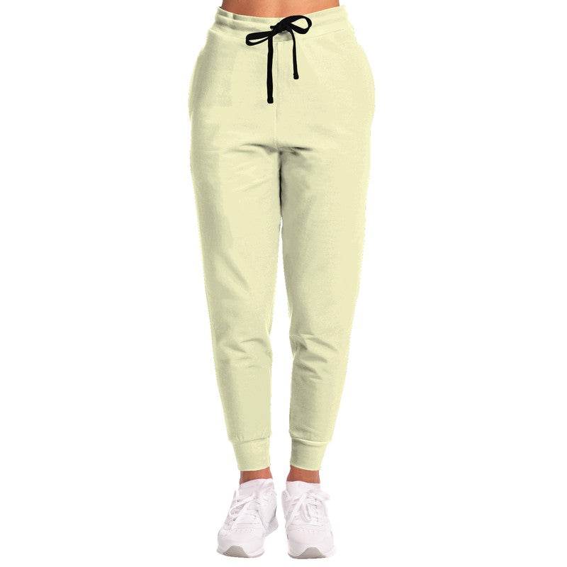 Cream Joggers (LY2-FM-LI) - Woman Front
