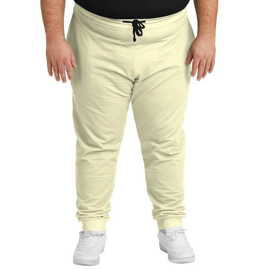 Cream Joggers PLUS (LY2-FM-LI) - Man Front PLUS