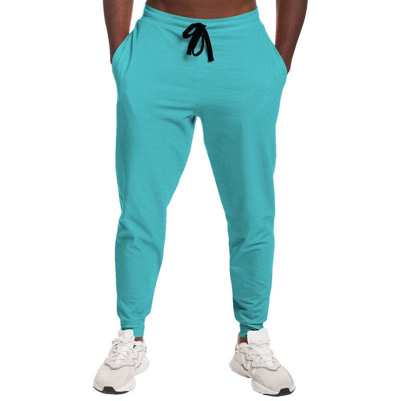 Cyan Joggers (CBG1-BR-ME) - Man Front