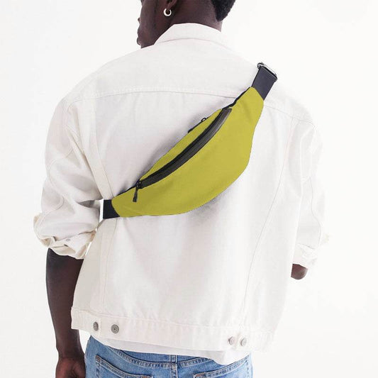 Dandelion Yellow Belt Bag (LY2-CL-ME) - Man Back