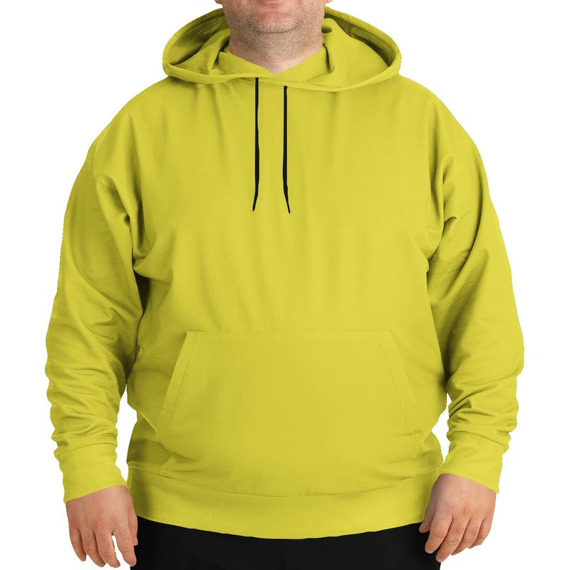 Dandelion Yellow Hoodie PLUS (LY2-CL-ME) - Man Front PLUS