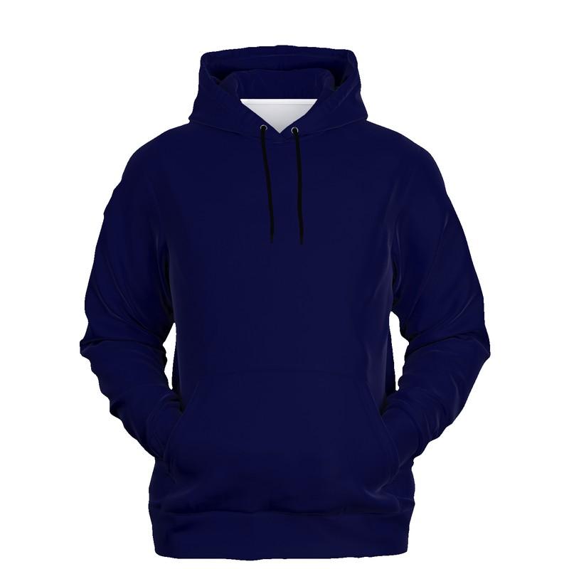 Dark Blue Hoodie (C100M100Y0K80) - Ghost Front