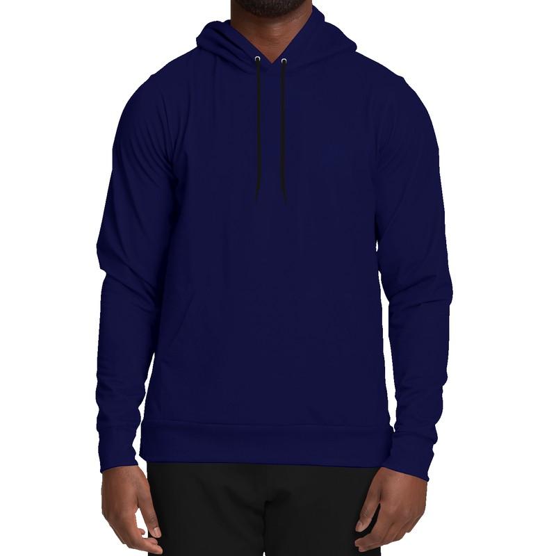 Dark Blue Hoodie (C100M100Y0K80) - Man Front