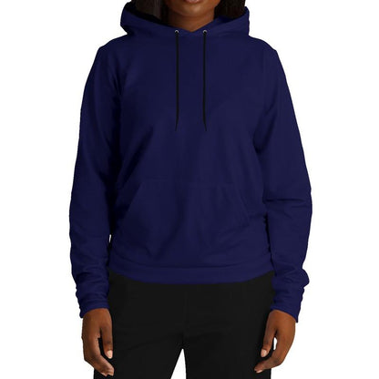 Dark Blue Hoodie (C100M100Y0K80) - Woman Front