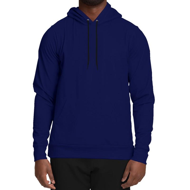 Dark Blue Hoodie (C100M75Y0K80) - Man Front