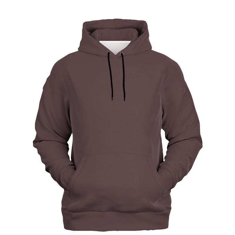 Dark Brown Hoodie (C0M30Y15K80) - Ghost Front