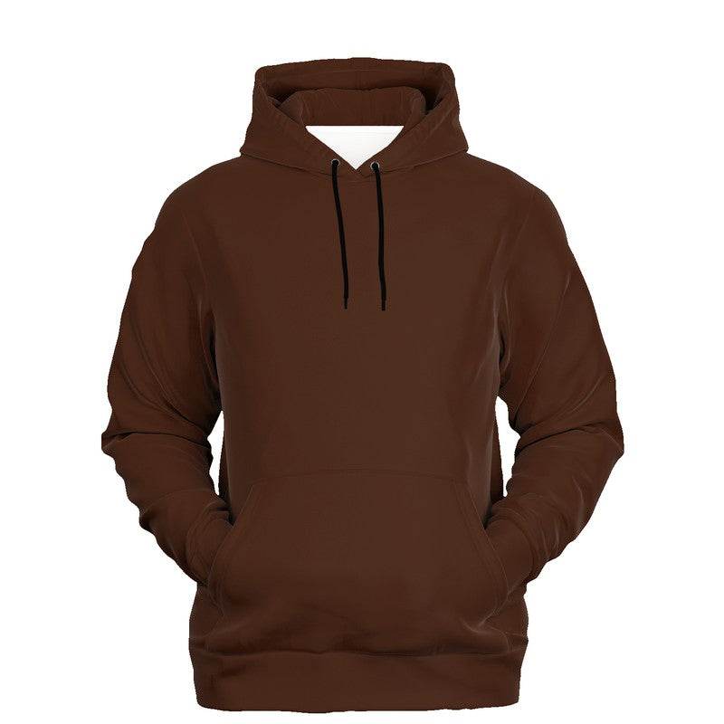 Dark Brown Hoodie (OR2-FM-DA) - Ghost Front