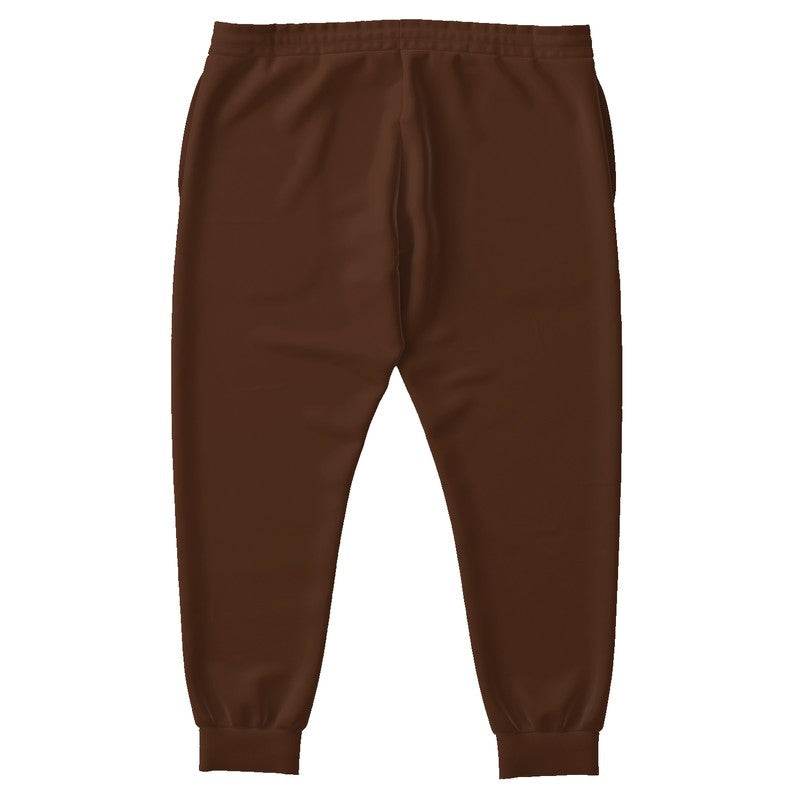 Dark Brown Joggers PLUS (OR2-FM-DA) - Back PLUS