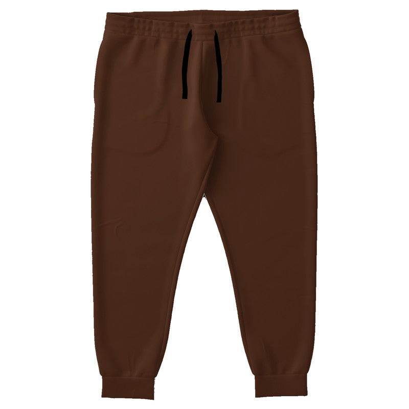 Dark Brown Joggers PLUS (OR2-FM-DA) - Front PLUS