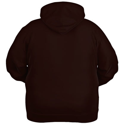 Dark Chocolate Hoodie PLUS (R-NE-DE) - Ghost Back PLUS
