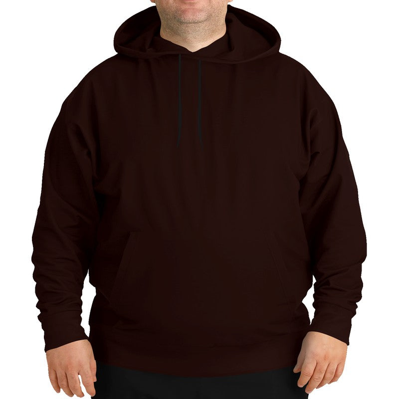 Dark Chocolate Hoodie PLUS (R-NE-DE) - Man Front PLUS
