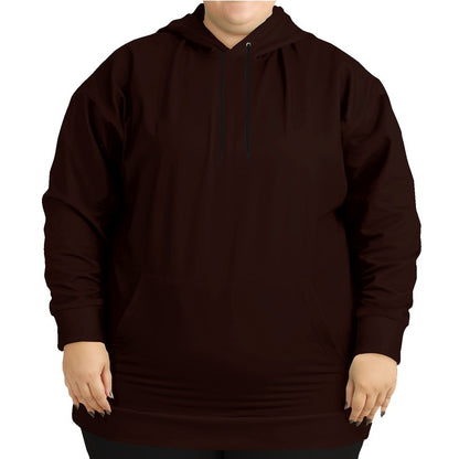 Dark Chocolate Hoodie PLUS (R-NE-DE) - Woman Front PLUS