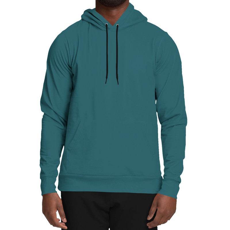 Dark Cyan Hoodie (C-MU-DA) - Man Front