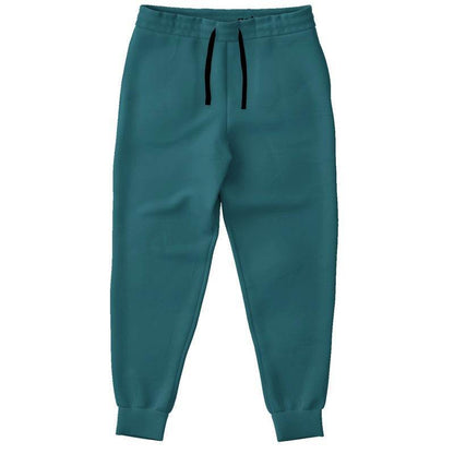Dark Cyan Joggers (C-MU-DA) - Front