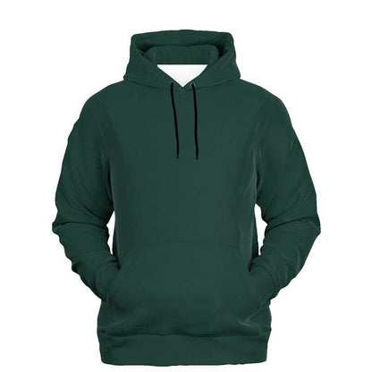 Dark Fully-Muted Blue-Green Hoodie (BG-FM-DA) - Ghost Front