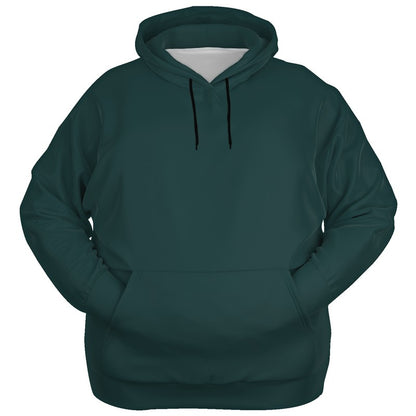 Dark Fully-Muted Blue-Green Hoodie PLUS (CBG2-FM-DA) - Ghost Front PLUS