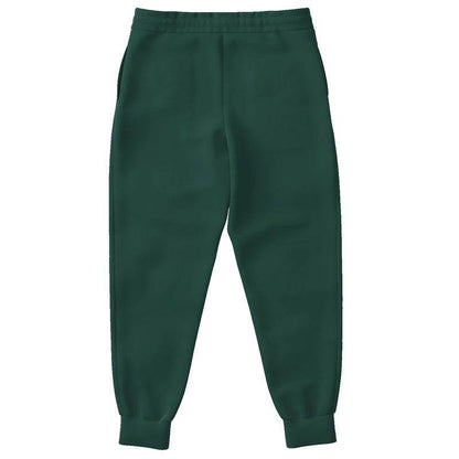 Dark Fully-Muted Blue-Green Joggers (BG-FM-DA) - Back
