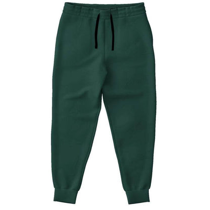 Dark Fully-Muted Blue-Green Joggers (BG-FM-DA) - Front