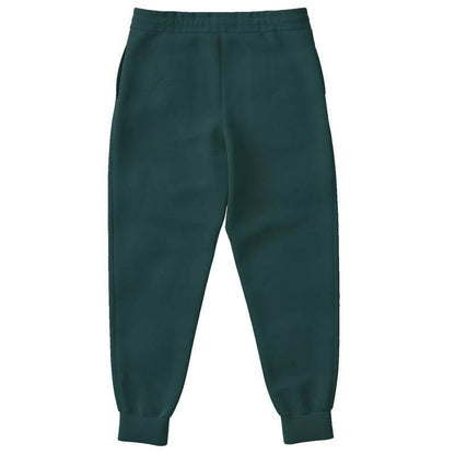 Dark Fully-Muted Blue-Green Joggers (CBG2-FM-DA) - Back
