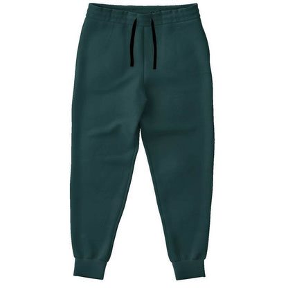 Dark Fully-Muted Blue-Green Joggers (CBG2-FM-DA) - Front