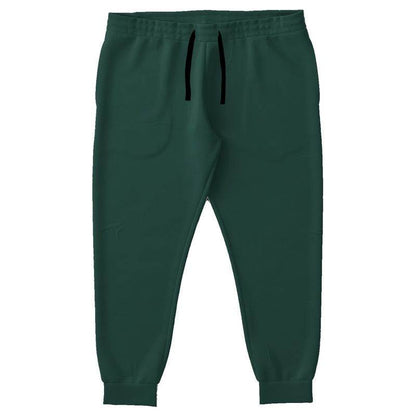 Dark Fully-Muted Blue-Green Joggers PLUS (BG-FM-DA) - Front PLUS