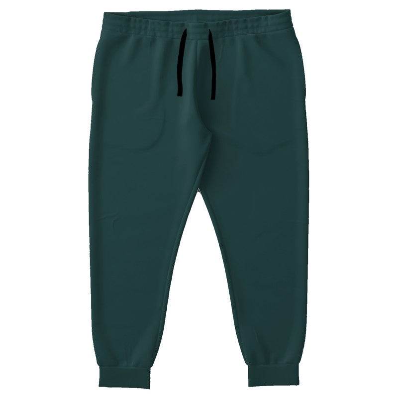 Dark Fully-Muted Blue-Green Joggers PLUS (CBG2-FM-DA) - Front PLUS