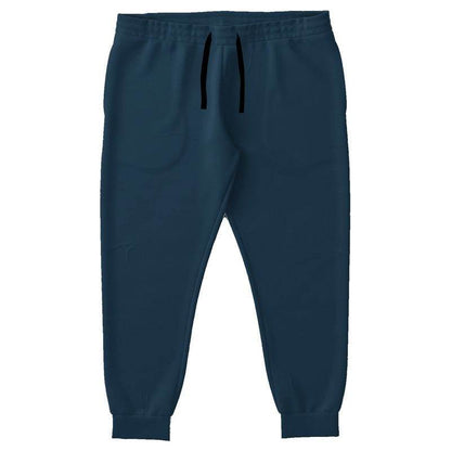 Dark Fully-Muted Blue Joggers PLUS (B-FM-DA) - Front PLUS