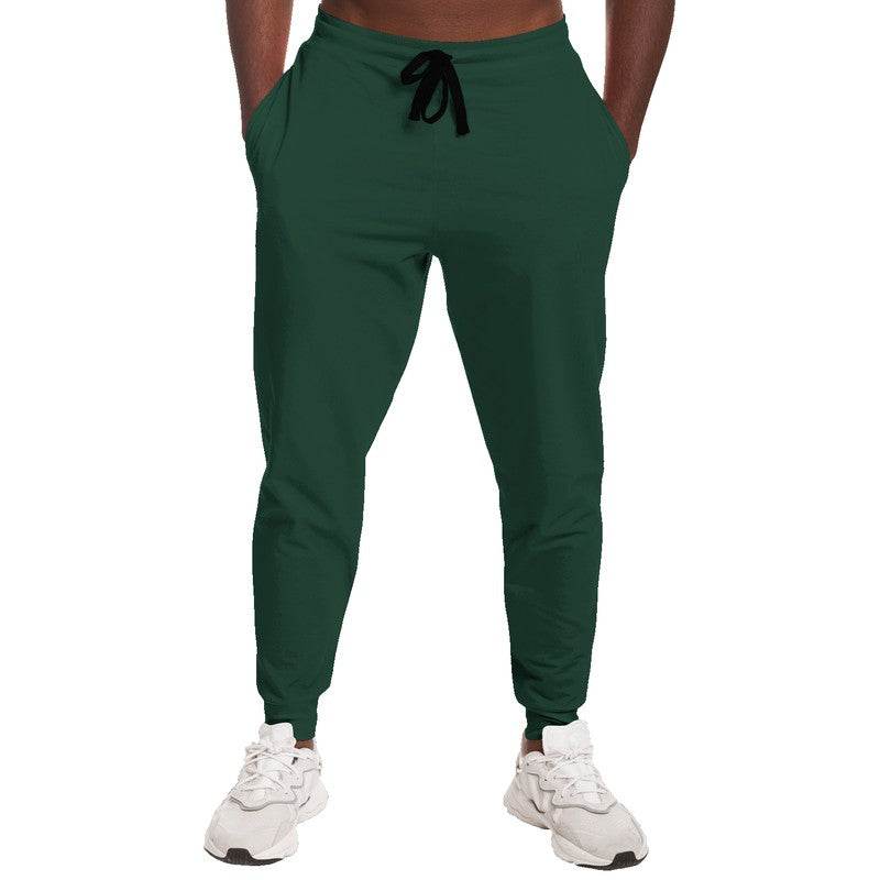 Dark Fully-Muted Green Joggers (BGG2-FM-DA) - Man Front