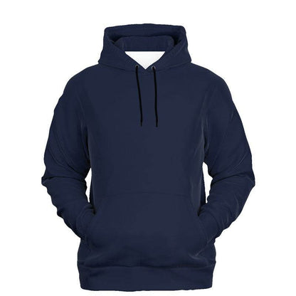 Dark Fully-Muted Indigo Hoodie (I-FM-DA) - Ghost Front