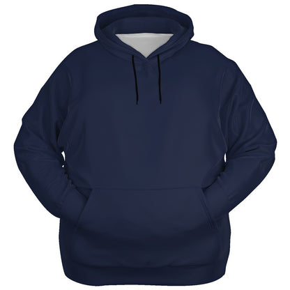 Dark Fully-Muted Indigo Hoodie PLUS (I-FM-DA) - Ghost Front PLUS
