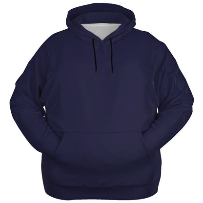 Dark Fully-Muted Indigo Hoodie PLUS (PUI2-FM-DA) - Ghost Front PLUS