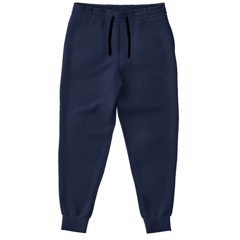 Dark Fully-Muted Indigo Joggers (I-FM-DA) - Front