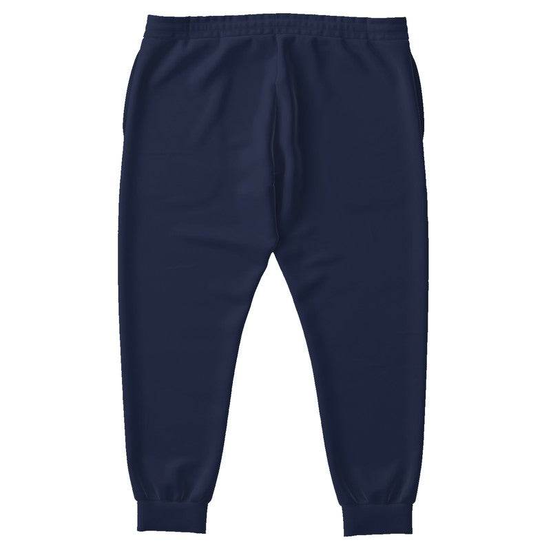 Dark Fully-Muted Indigo Joggers PLUS (I-FM-DA) - Back PLUS