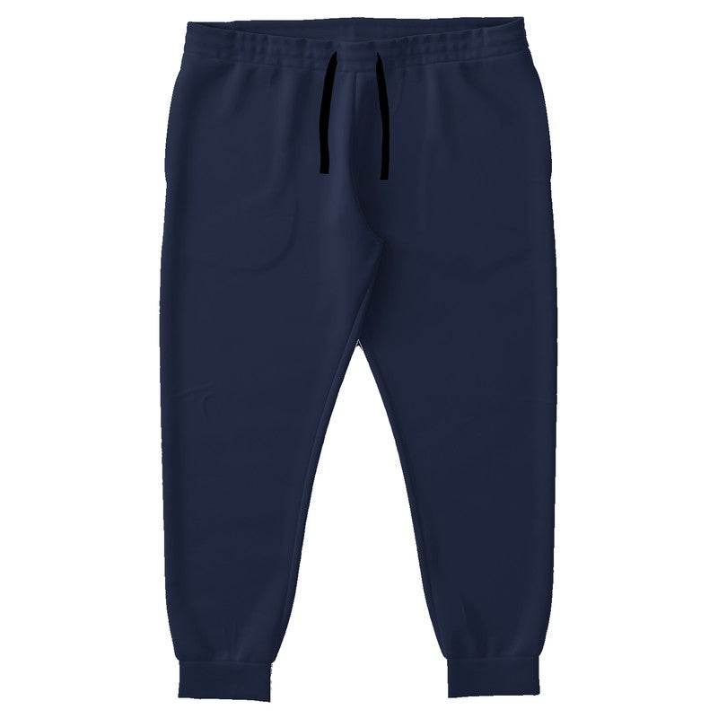 Dark Fully-Muted Indigo Joggers PLUS (I-FM-DA) - Front PLUS