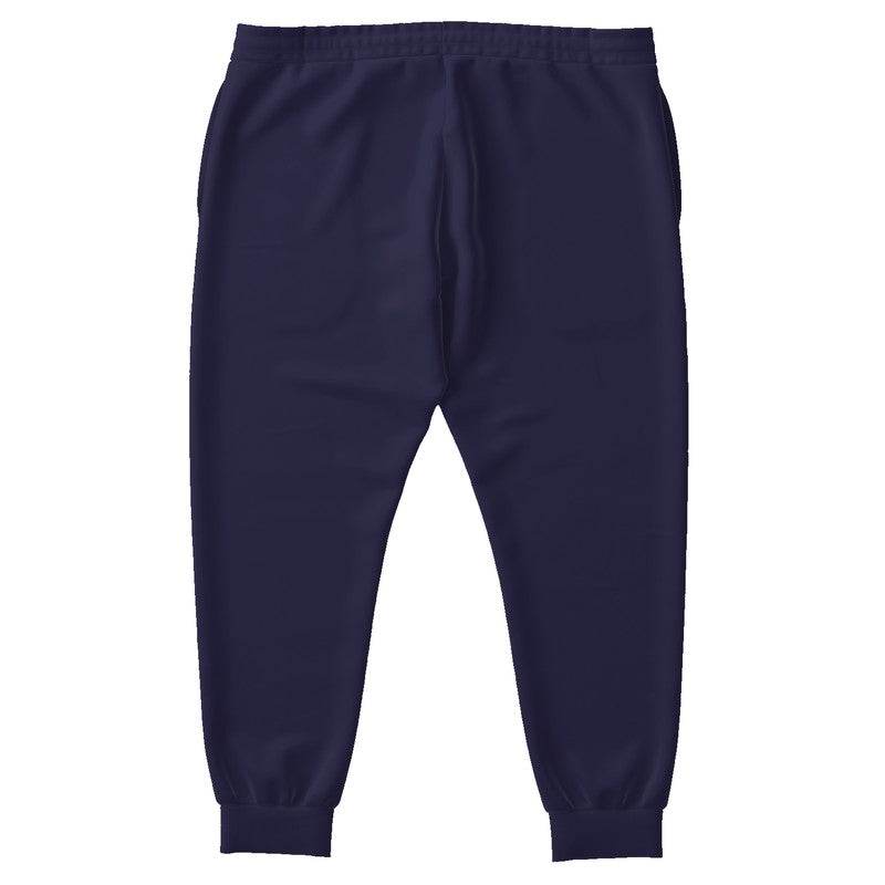 Dark Fully-Muted Indigo Joggers PLUS (PUI2-FM-DA) - Back PLUS