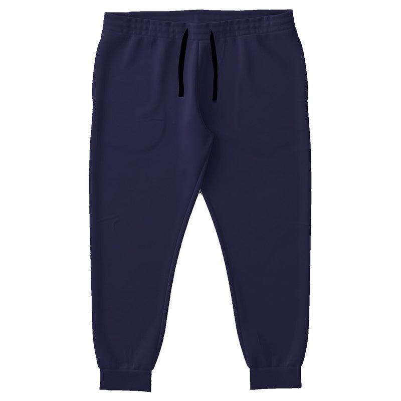 Dark Fully-Muted Indigo Joggers PLUS (PUI2-FM-DA) - Front PLUS