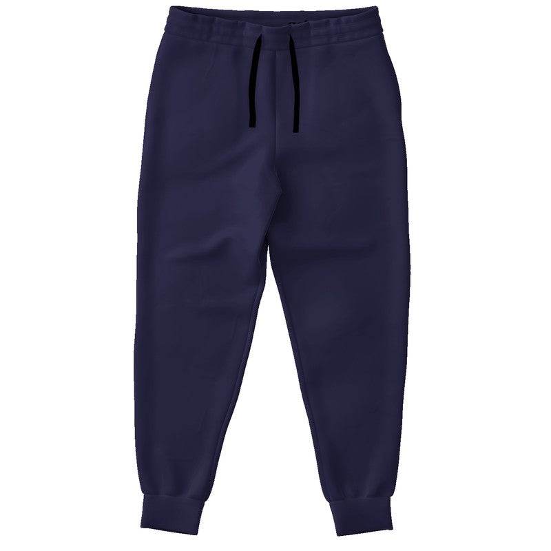 Dark Fully-Muted Indigo Joggers (PUI2-FM-DA) - Front