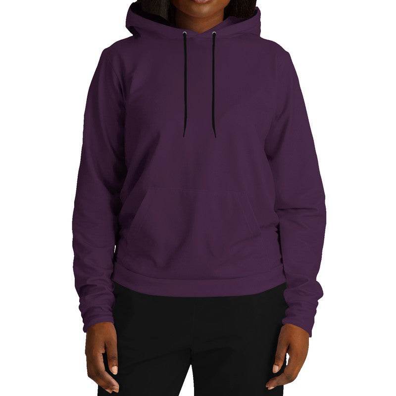 Dark Fully-Muted Magenta Hoodie (M-FM-DA) - Woman Front