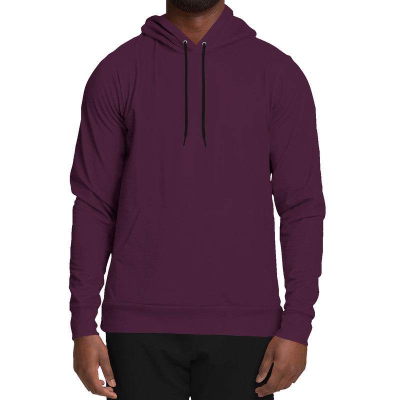 Dark Fully-Muted Magenta Hoodie (PIM2-FM-DA) - Man Front