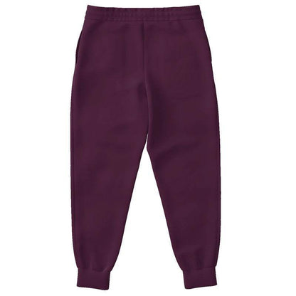 Dark Fully-Muted Magenta Joggers (PIM2-FM-DA) - Back