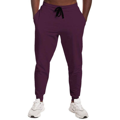 Dark Fully-Muted Magenta Joggers (PIM2-FM-DA) - Man Front