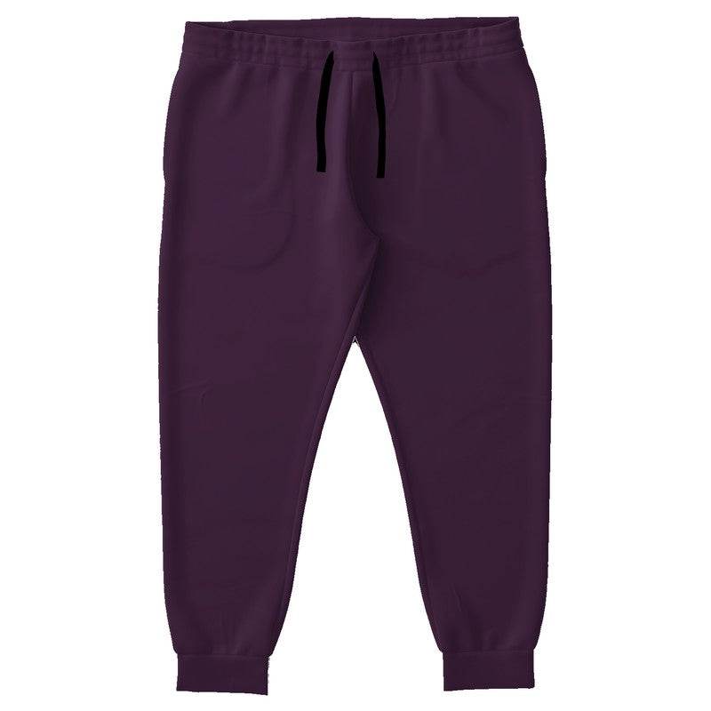 Dark Fully-Muted Magenta Joggers PLUS (M-FM-DA) - Front PLUS