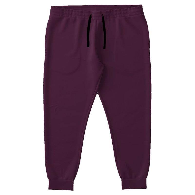 Dark Fully-Muted Magenta Joggers PLUS (PIM2-FM-DA) - Front PLUS