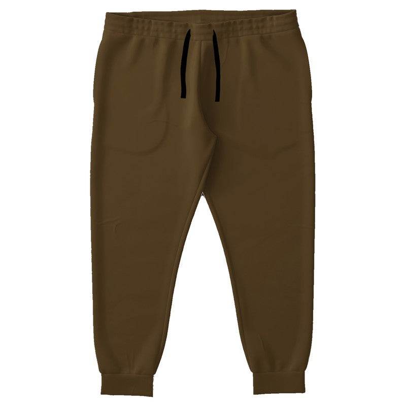 Dark Fully-Muted Orange Joggers PLUS (YO2-FM-DA) - Front PLUS