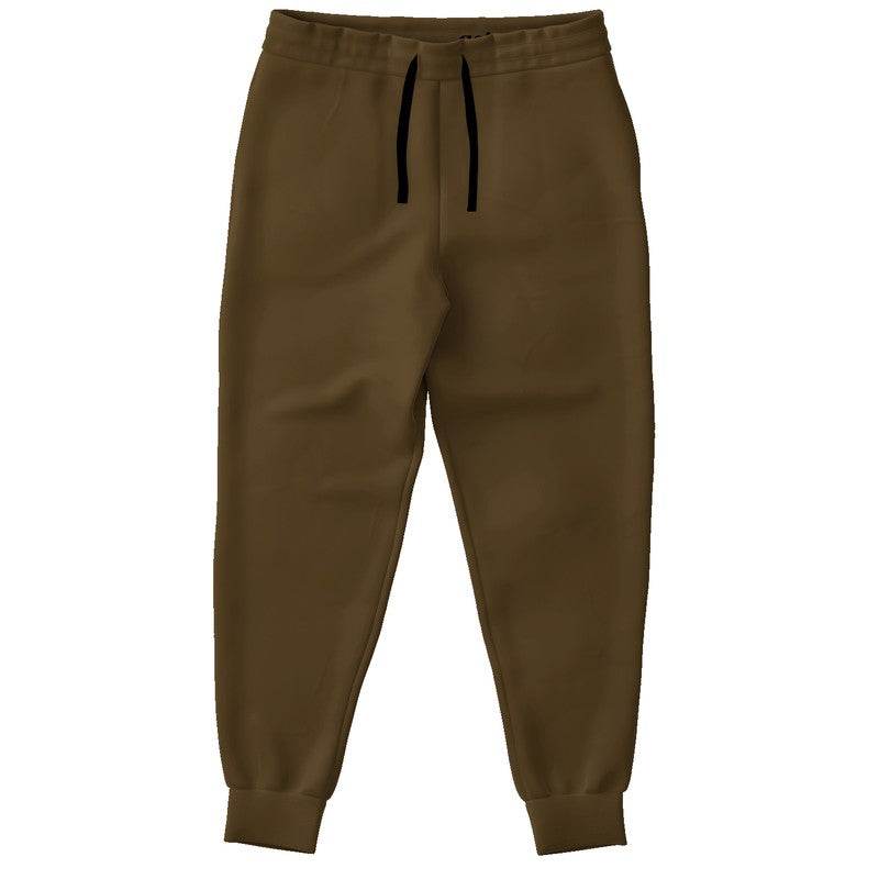 Dark Fully-Muted Orange Joggers (YO2-FM-DA) - Front