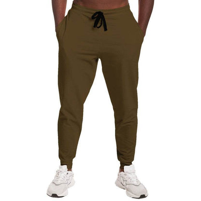 Dark Fully-Muted Orange Joggers (YO2-FM-DA) - Man Front
